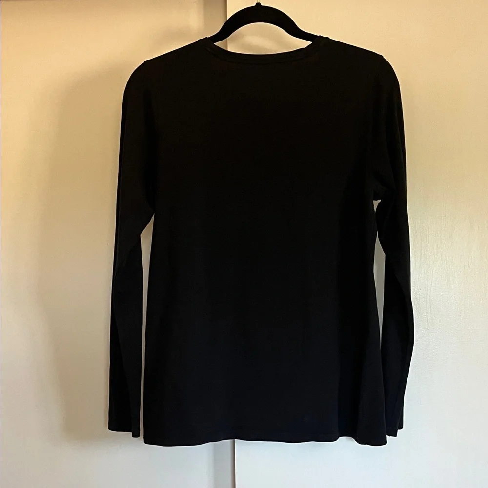 J. Jill | S | Black Long Sleeve Top - Picture 5 of 5